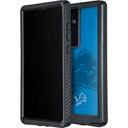NFL Detroit Lions Double Vision Galaxy S24 Ultra Waterproof Case