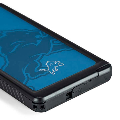 NFL Detroit Lions Double Vision Galaxy S24 Ultra Waterproof Case