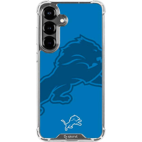 NFL Detroit Lions Double Vision Galaxy S26 Plus Clear Case