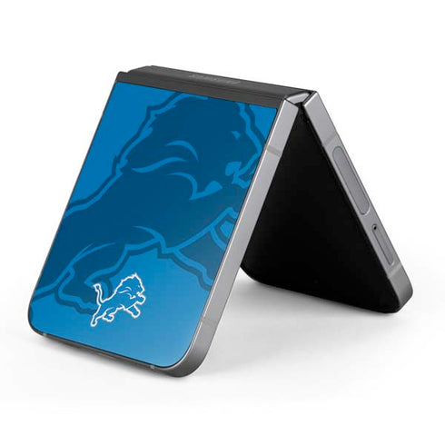 NFL Detroit Lions Double Vision Galaxy Z Flip6 Skin