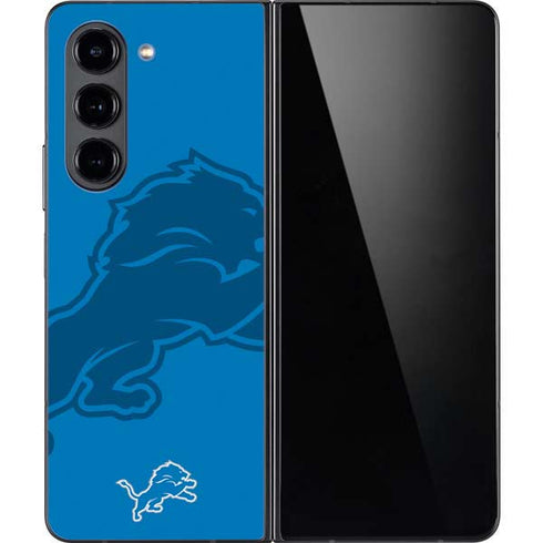 NFL Detroit Lions Double Vision Galaxy Z Fold5 5G Skin