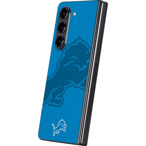 NFL Detroit Lions Double Vision Galaxy Z Fold5 5G Skin