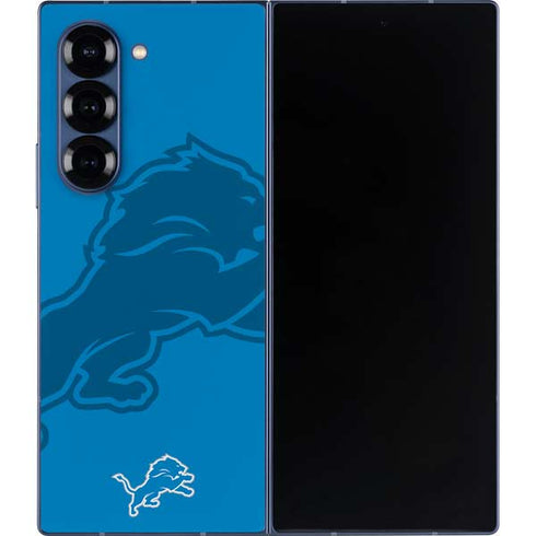 NFL Detroit Lions Double Vision Galaxy Z Fold6 Skin