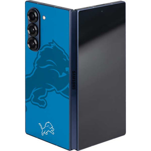 NFL Detroit Lions Double Vision Galaxy Z Fold6 Skin