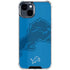 NFL Detroit Lions Double Vision iPhone 15 Clear Case