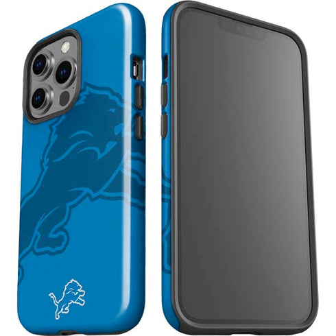 NFL Detroit Lions Double Vision iPhone 15 Pro Impact Case