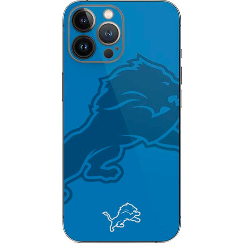 NFL Detroit Lions Double Vision iPhone 15 Pro Max Skin