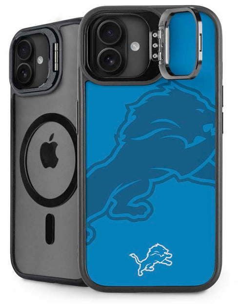 NFL Detroit Lions Double Vision iPhone 16 Kickstand Case