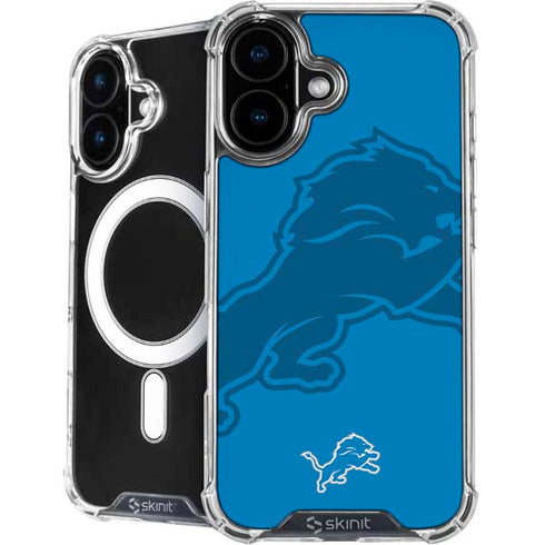 NFL Detroit Lions Double Vision iPhone 16 MagSafe Case