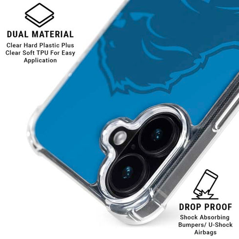 NFL Detroit Lions Double Vision iPhone 16 MagSafe Case