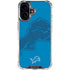 NFL Detroit Lions Double Vision iPhone 16 Plus Clear Case