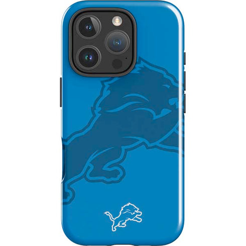 NFL Detroit Lions Double Vision iPhone 16 Pro Impact Case