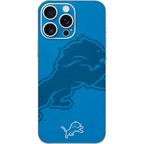NFL Detroit Lions Double Vision iPhone 16 Pro Max Skin