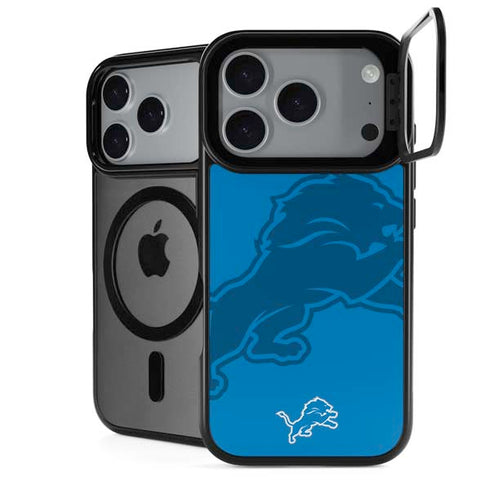 NFL Detroit Lions Double Vision iPhone 18 Pro Max Kickstand Case