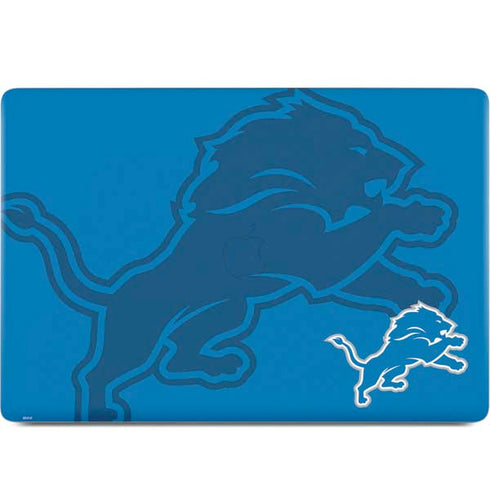 NFL Detroit Lions Double Vision MacBook Skins