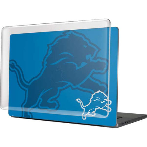 NFL Detroit Lions Double Vision MacBook Cases
