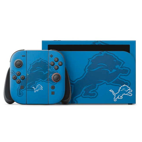 NFL Detroit Lions Double Vision Nintendo Skins