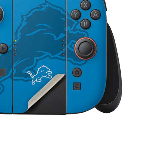 NFL Detroit Lions Double Vision Nintendo Switch 2 (2025) Joy-Con Controller Skin