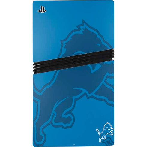 NFL Detroit Lions Double Vision PS5 Pro Console Skin