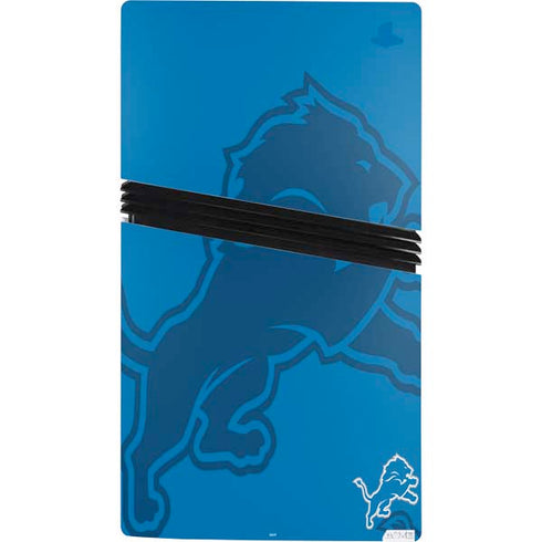 NFL Detroit Lions Double Vision PS5 Pro Console Skin