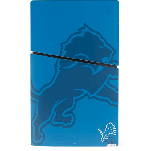 NFL Detroit Lions Double Vision PS5 Slim Digital Edition Console Skin