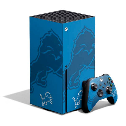 NFL Detroit Lions Double Vision Xbox Series X Skins