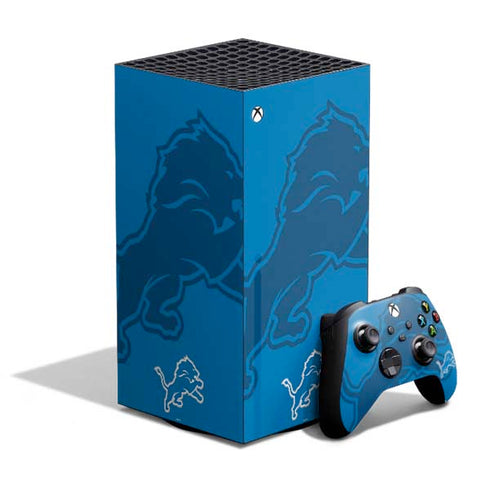 NFL Detroit Lions Double Vision XBox Series X Digital Edition Bundle Skin