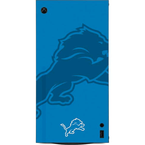 NFL Detroit Lions Double Vision XBox Series X Digital Edition Console Skin