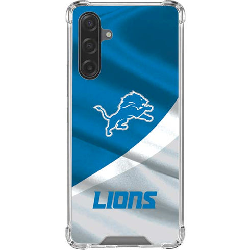 NFL Detroit Lions Galaxy A17 Clear Case