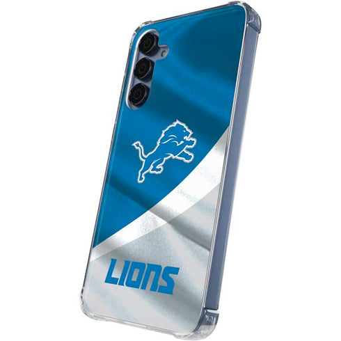 NFL Detroit Lions Galaxy A35 5G Clear Case