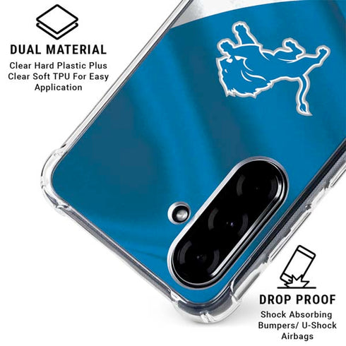 NFL Detroit Lions Galaxy A36 5G Clear Case