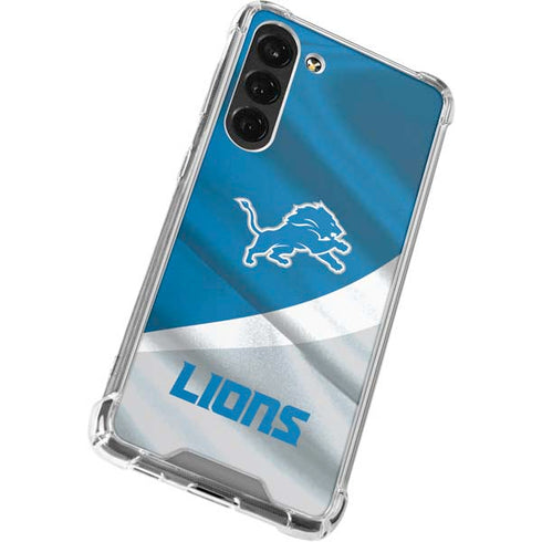 NFL Detroit Lions Galaxy S24 FE Clear Case