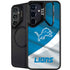 NFL Detroit Lions Galaxy S25 Kickstand Case