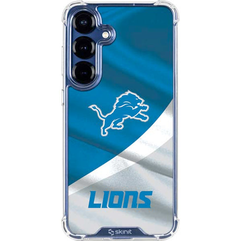 NFL Detroit Lions Galaxy S25 Clear Case