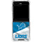 NFL Detroit Lions Galaxy Z Flip6 Clear Case