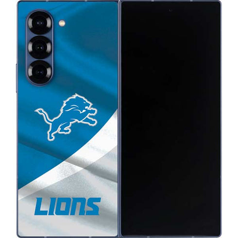 NFL Detroit Lions Galaxy Z Fold6 Skin