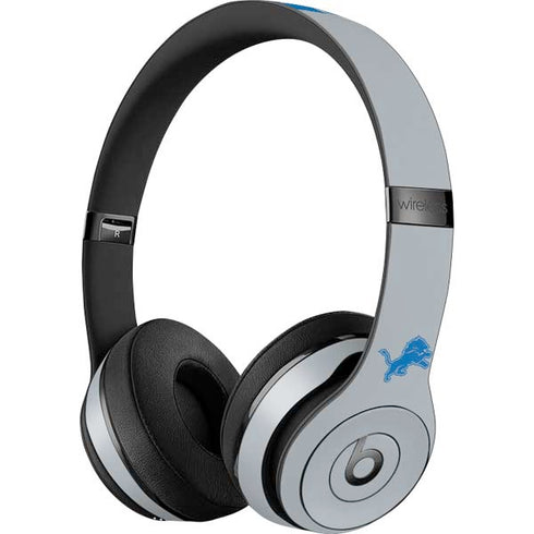 NFL Detroit Lions Grey Performance Series Beats Solo 3 Wireless Skin