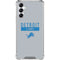 NFL Detroit Lions Grey Performance Series Gabb Phone 4 Clear Case