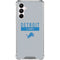 NFL Detroit Lions Grey Performance Series Galaxy A16 5G Clear Case