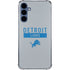 NFL Detroit Lions Grey Performance Series Galaxy A35 5G Clear Case