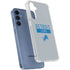 NFL Detroit Lions Grey Performance Series Galaxy A35 5G Clear Case