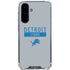 NFL Detroit Lions Grey Performance Series Galaxy A36 5G Clear Case