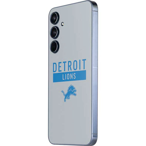 NFL Detroit Lions Grey Performance Series Galaxy A55 5G Skin