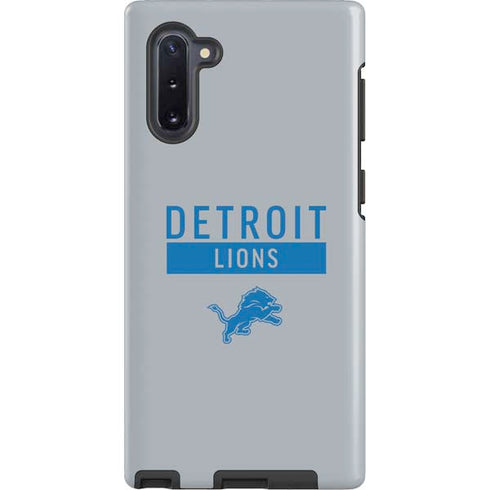 NFL Detroit Lions Grey Performance Series Galaxy Cases