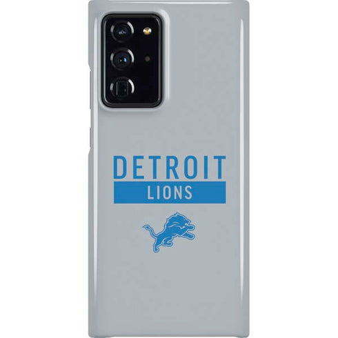 NFL Detroit Lions Grey Performance Series Galaxy Cases