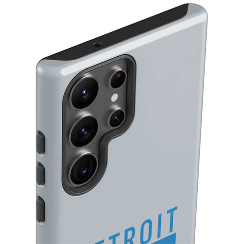 NFL Detroit Lions Grey Performance Series Galaxy S23 Ultra Pro Case