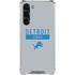 NFL Detroit Lions Grey Performance Series Galaxy S24 FE Clear Case