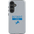 NFL Detroit Lions Grey Performance Series Galaxy S25 Impact Case