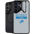 NFL Detroit Lions Grey Performance Series Galaxy S25 Plus Kickstand Case