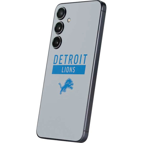 NFL Detroit Lions Grey Performance Series Galaxy S24 Skin